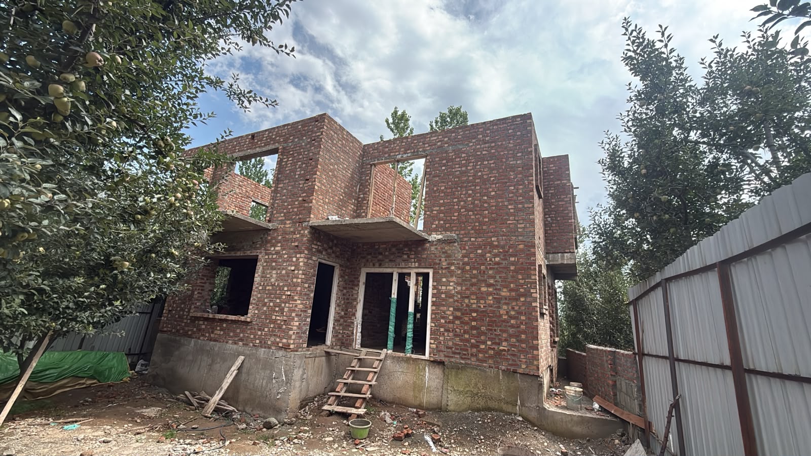 Site Execution Record — residential project by Muse Design & Construction, Srinagar, J&K