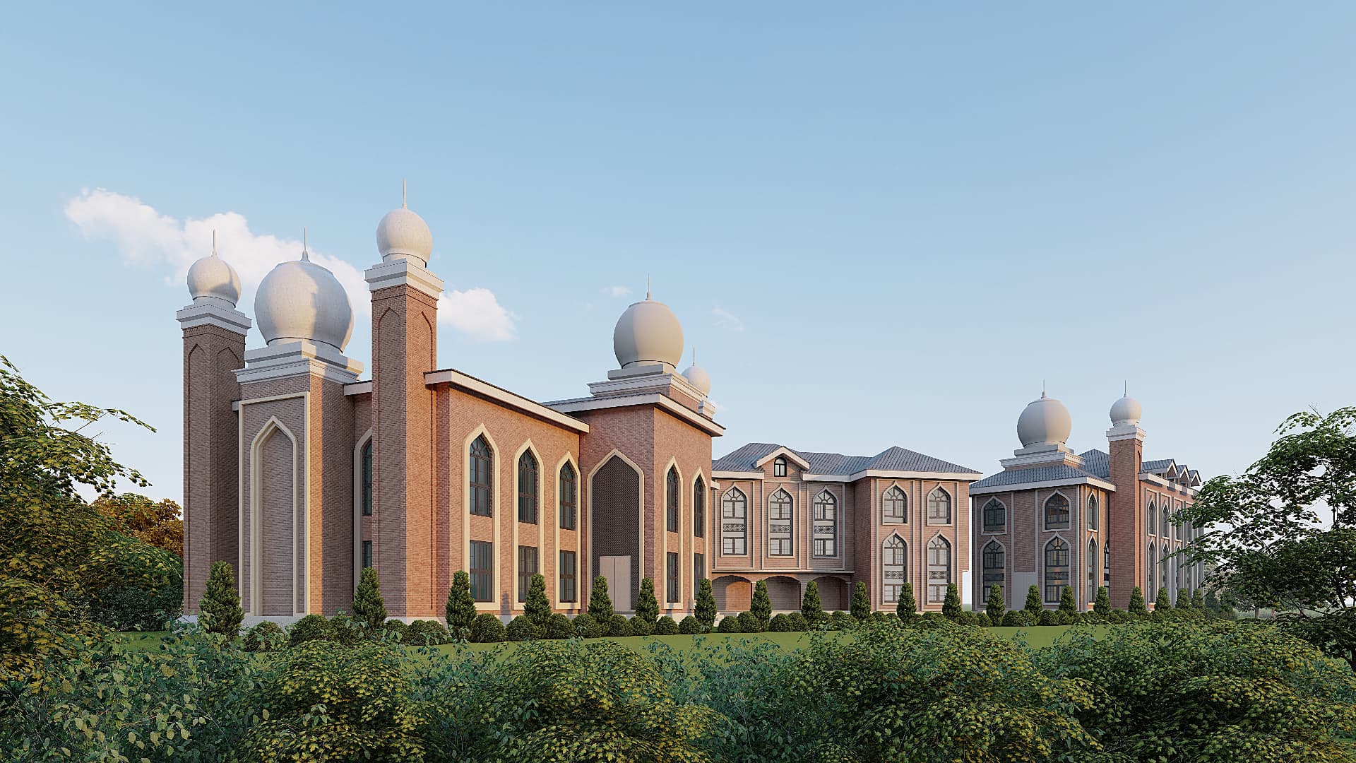 Masjid & Madrassa Complex — institutional project by Muse Design & Construction, Kashmir Valley, J&K