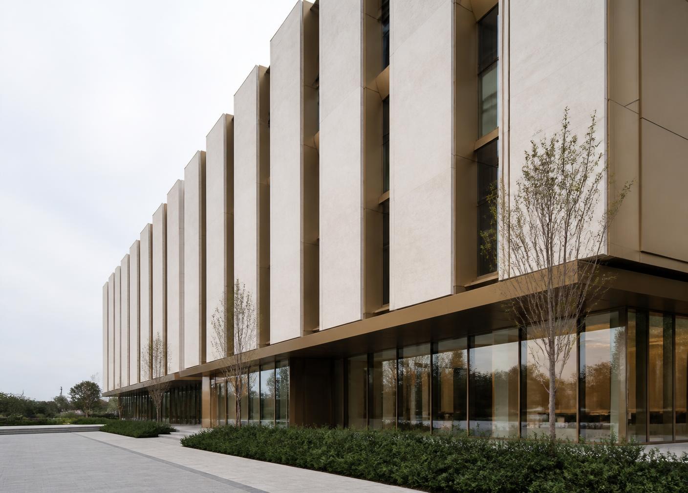 Stone Fin Offices — commercial project by Muse Design & Construction, Srinagar, J&K